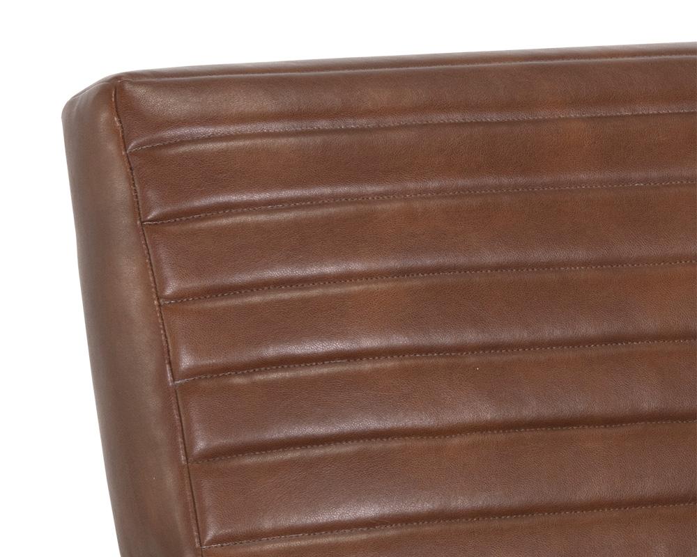 Peyton Lounge Chair - Cantina Saddle