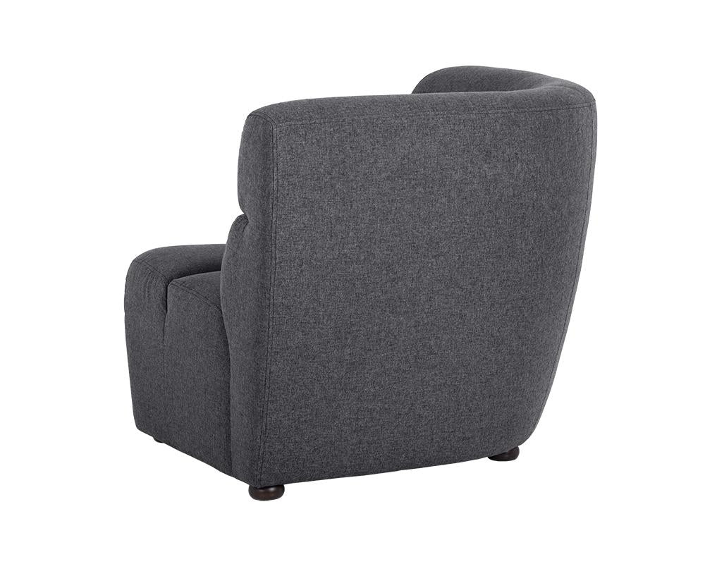 Cornell Modular - Corner Chair - Polo Club Kohl Grey