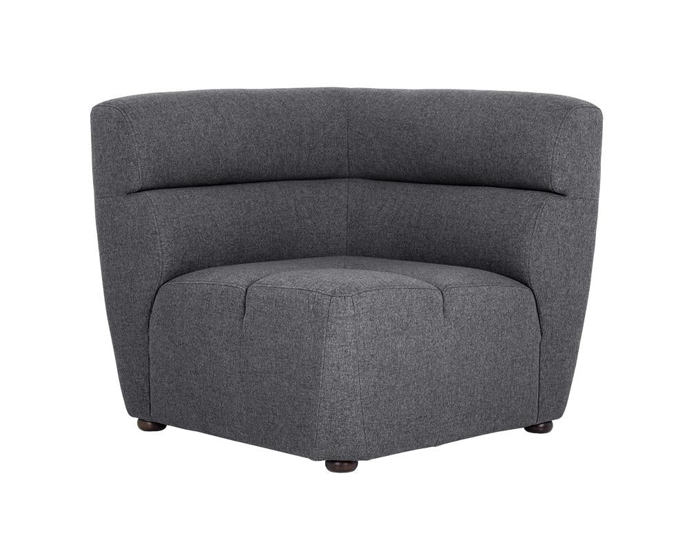 Cornell Modular - Corner Chair - Polo Club Kohl Grey