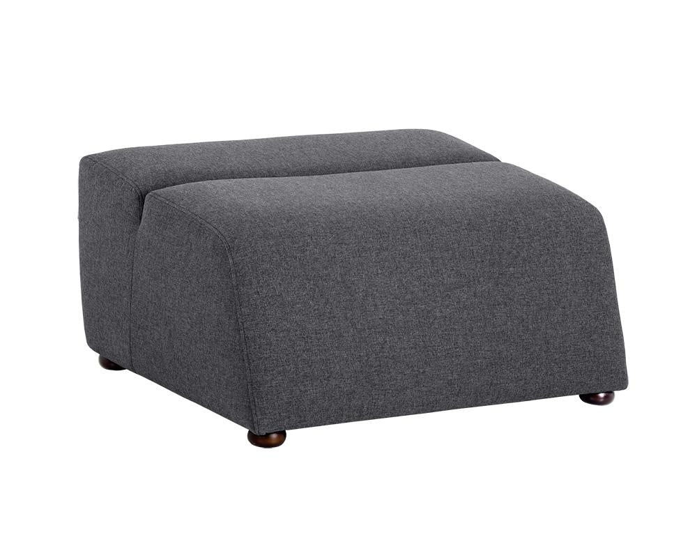 Cornell Modular - Ottoman - Polo Club Kohl Grey