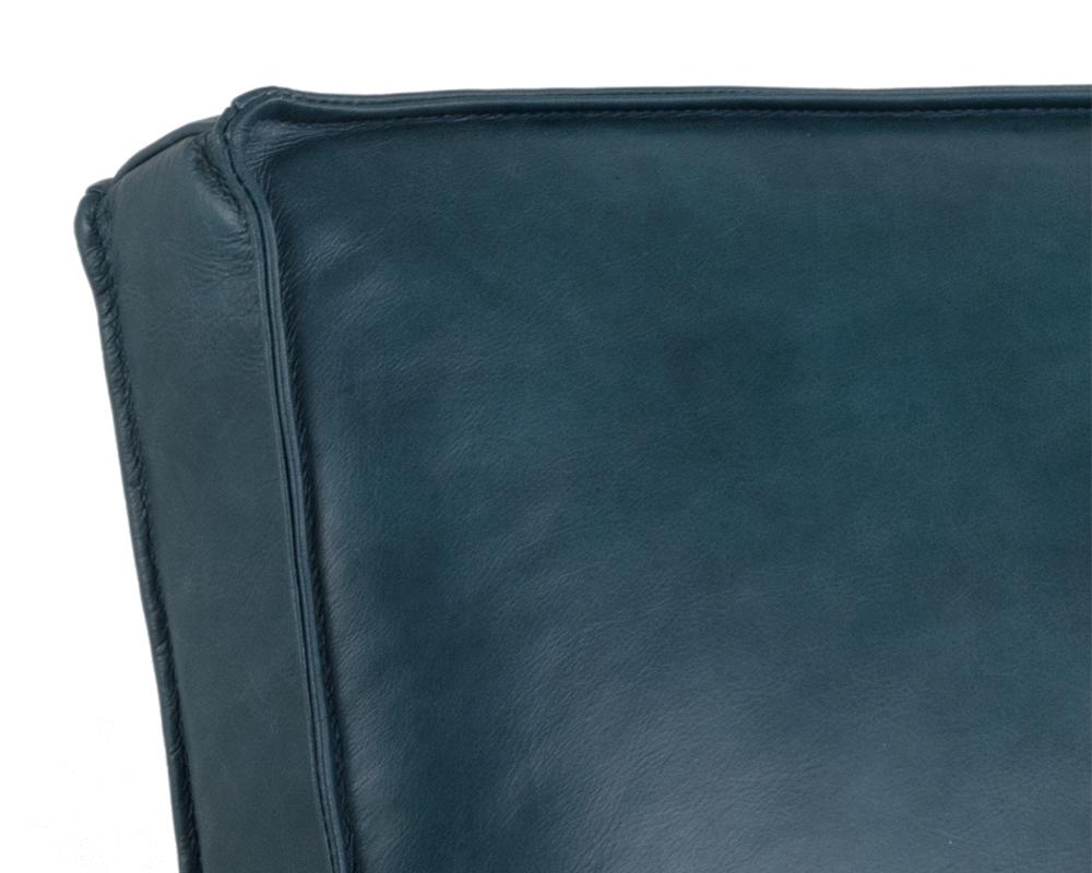 Kristoffer Lounge Chair - Vintage Peacock Leather