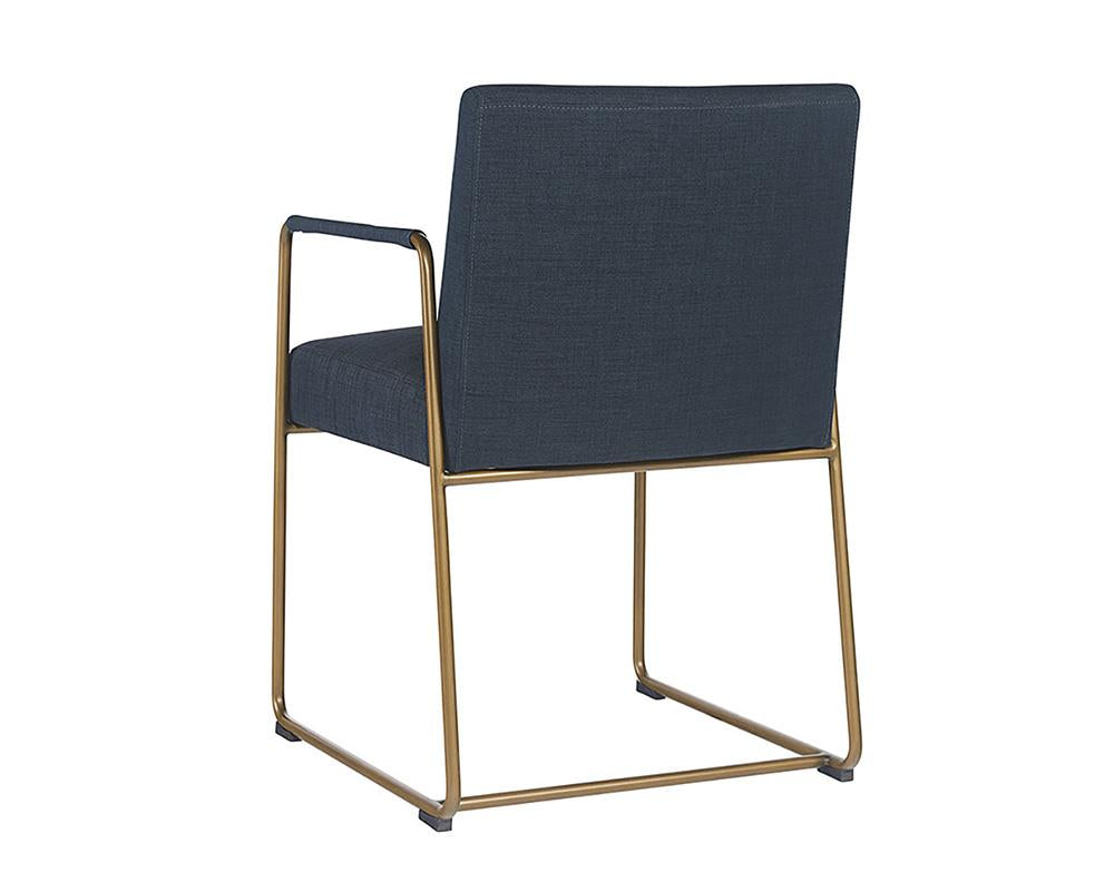 Balford Dining Armchair - Arena Navy
