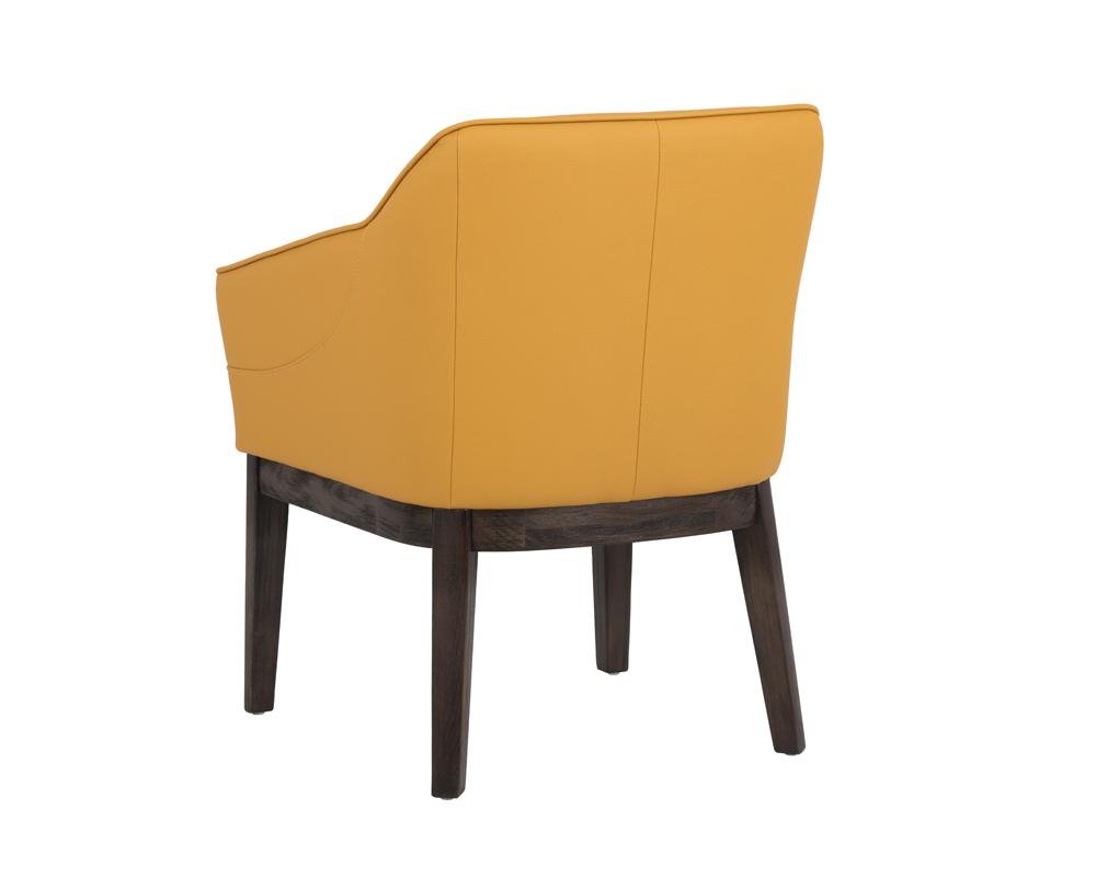 Dorian Dining Armchair - Marigold