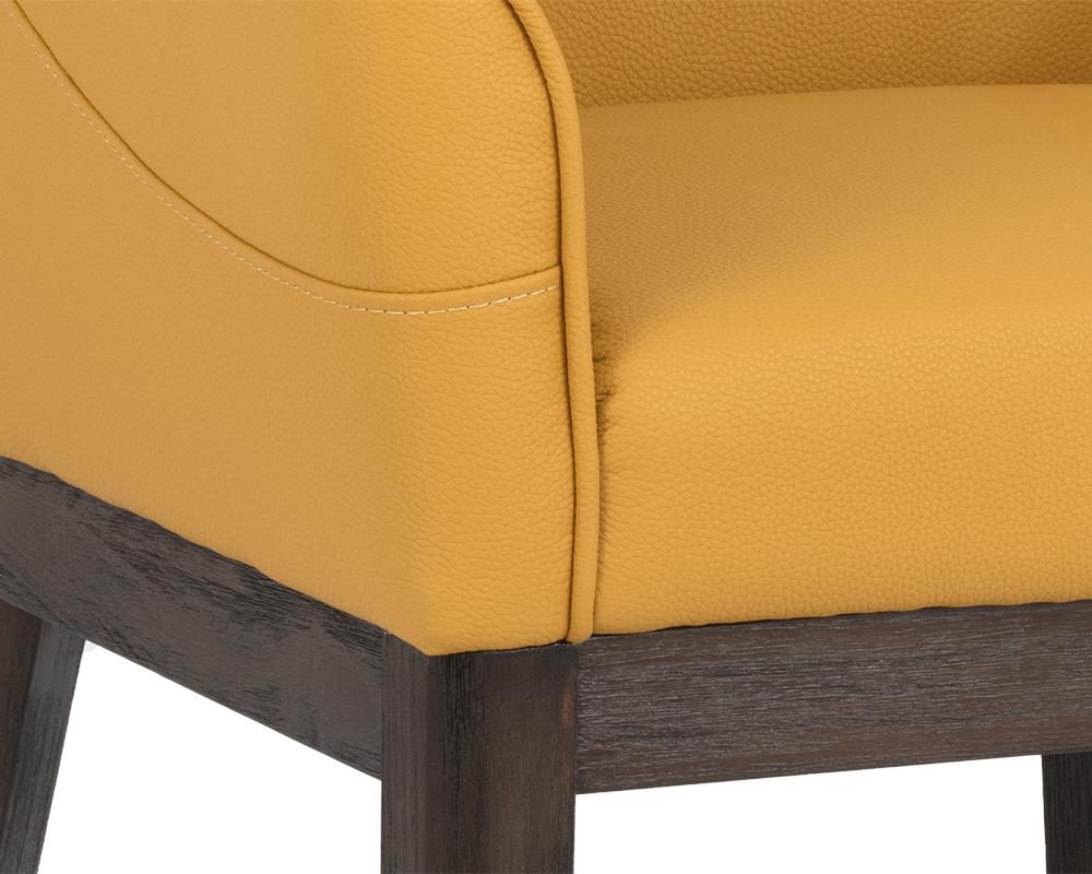 Dorian Dining Armchair - Marigold