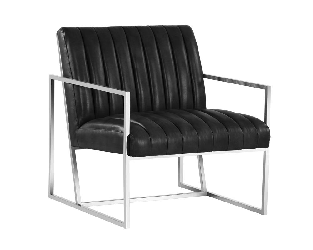 Nina Lounge Chair - Cantina Black