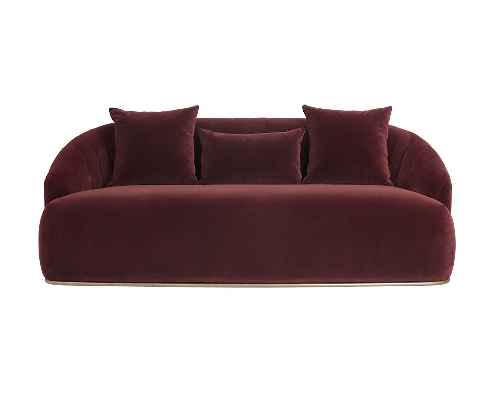 Astrid Sofa - Merlot