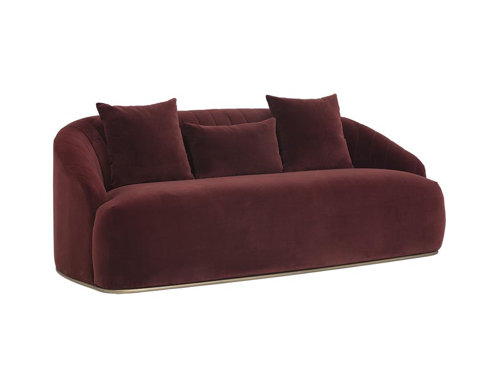 Astrid Sofa - Merlot