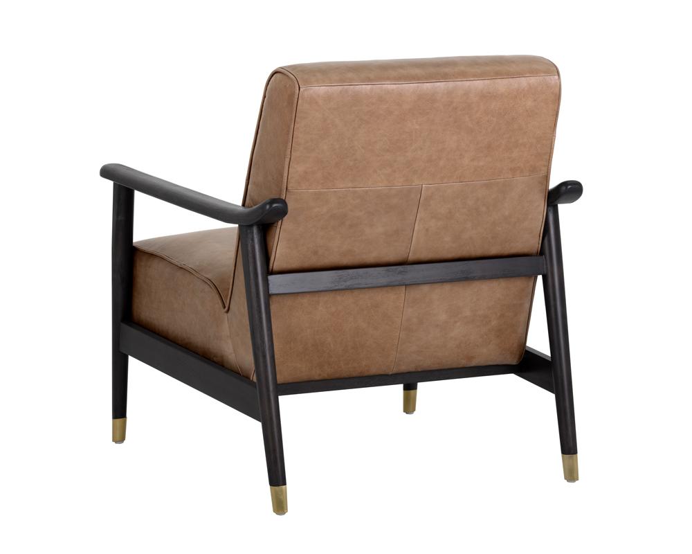 Kellam Lounge Chair - Marseille Camel Leather