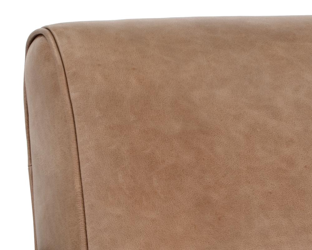 Kellam Lounge Chair - Marseille Camel Leather