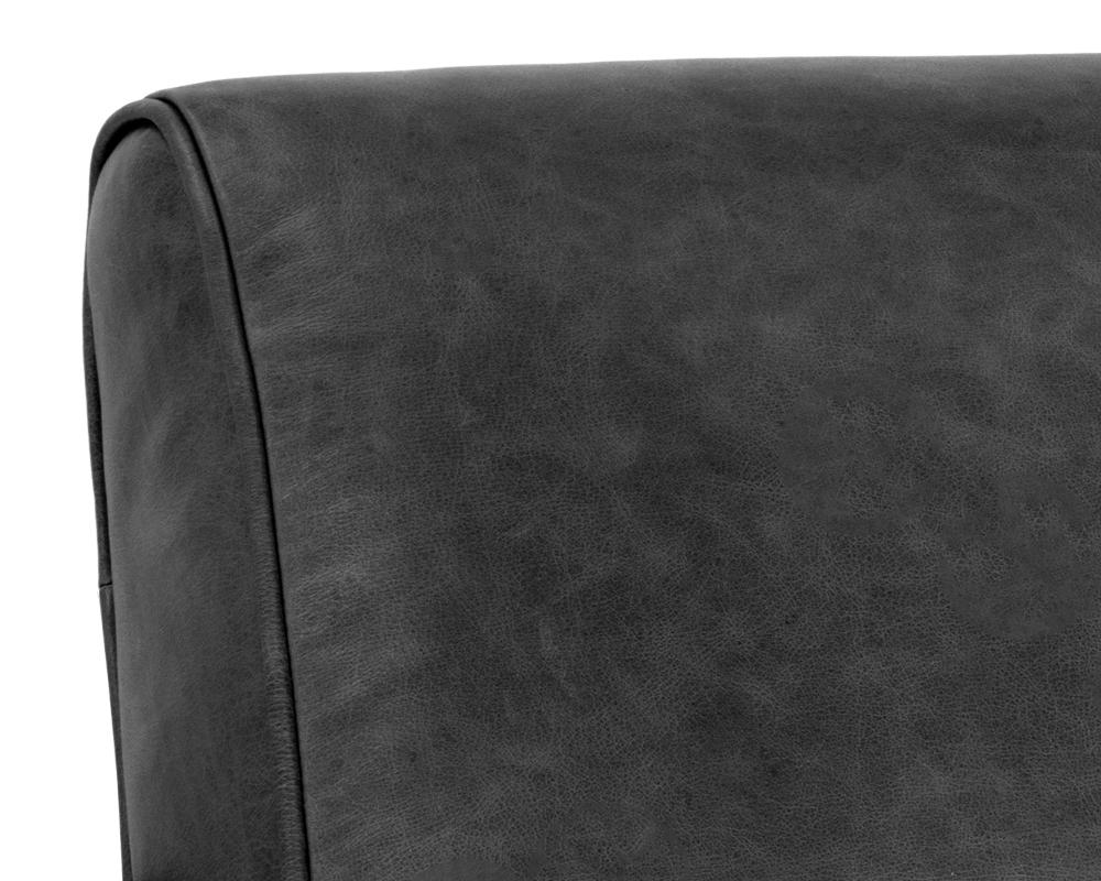 Kellam Lounge Chair - Marseille Black Leather