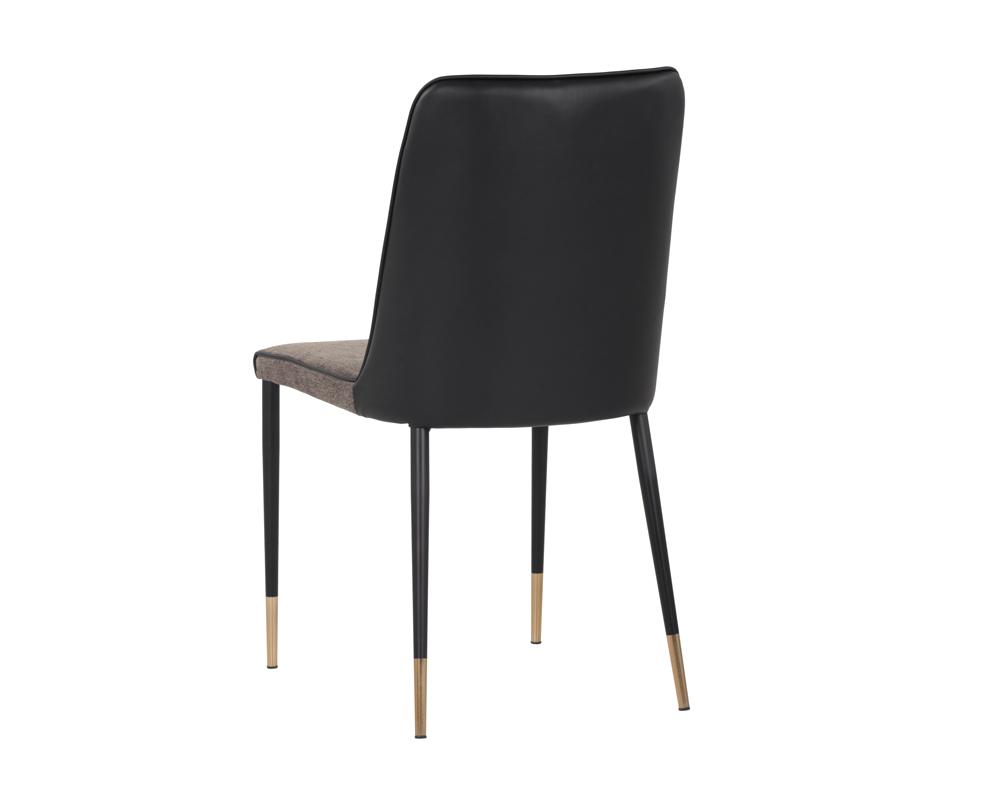 Klaus Dining Chair - Sparrow Grey / Napa Black