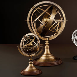 Globe Antique Brass Finish S