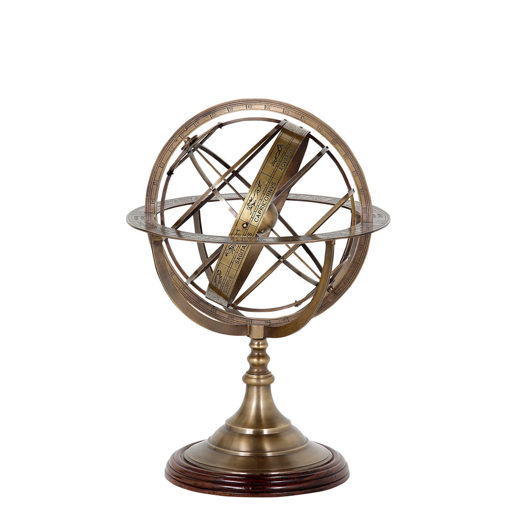 Globe Antique Brass Finish S