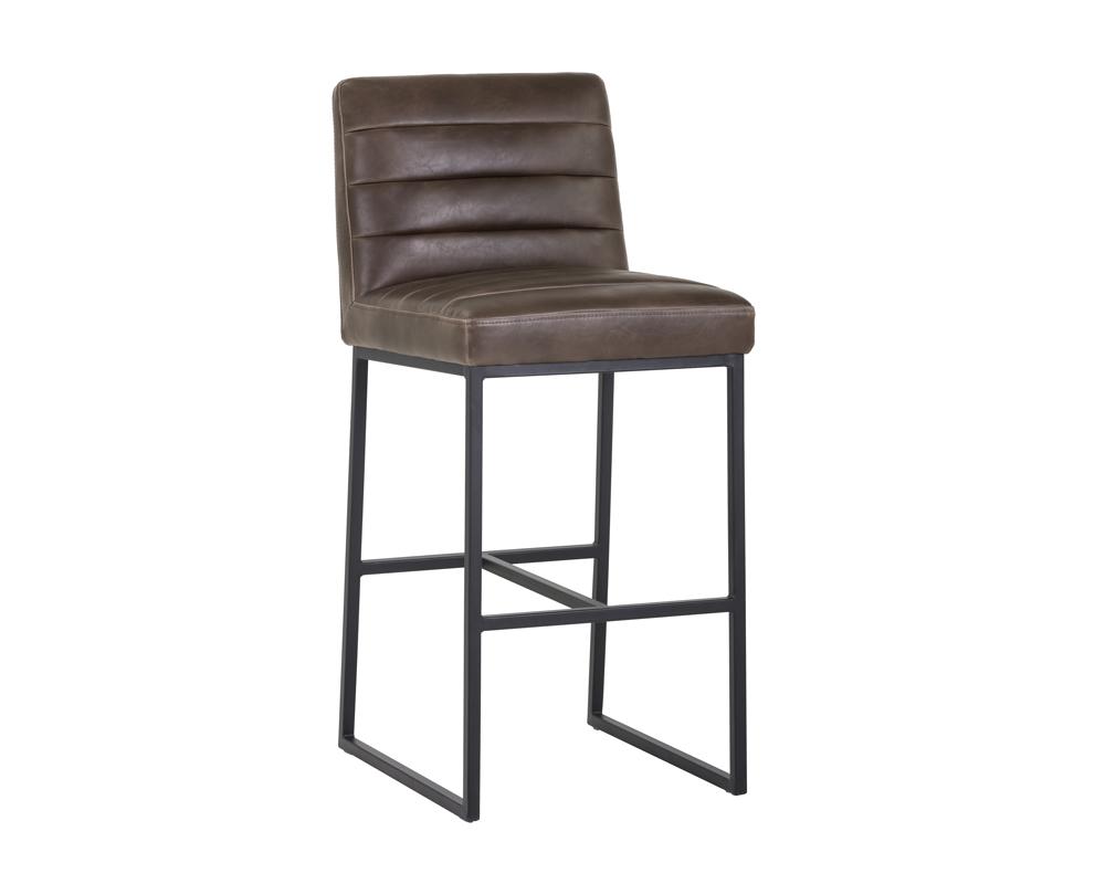 Spyros Barstool - Havana Dark Brown