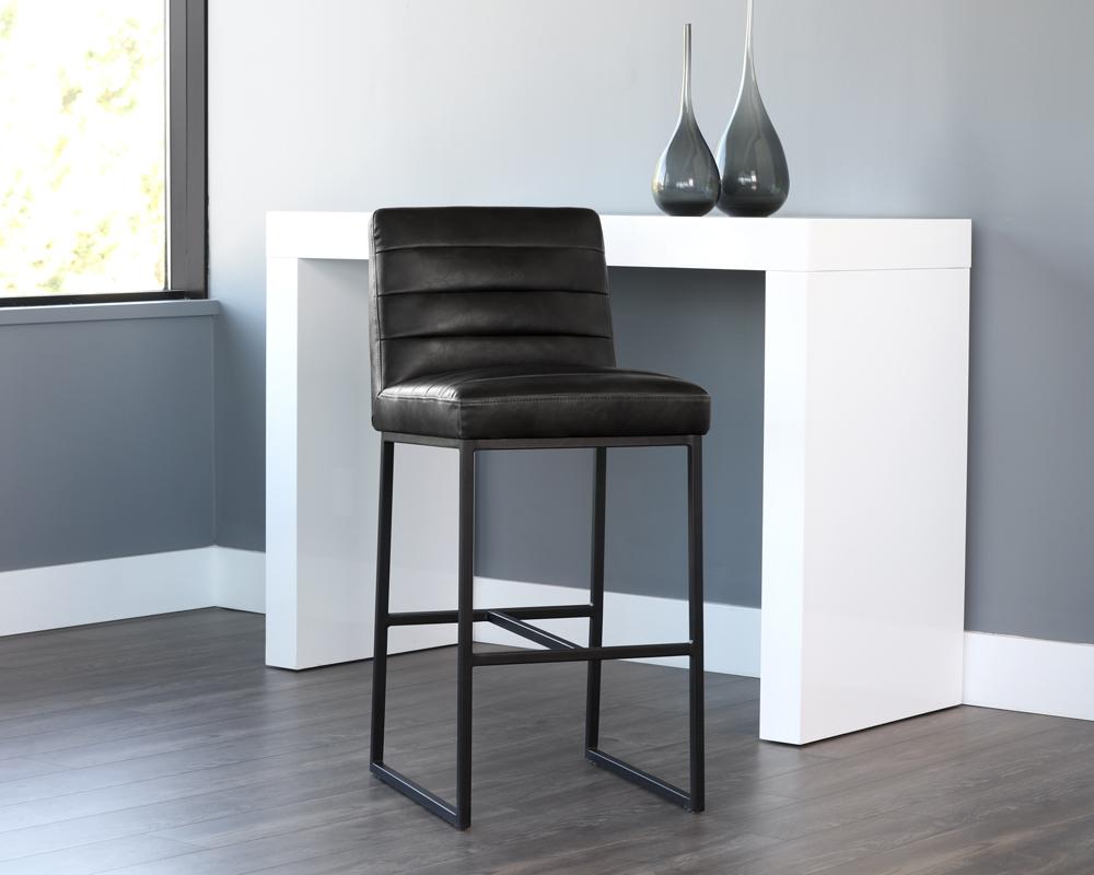 Spyros Barstool - Coal Black