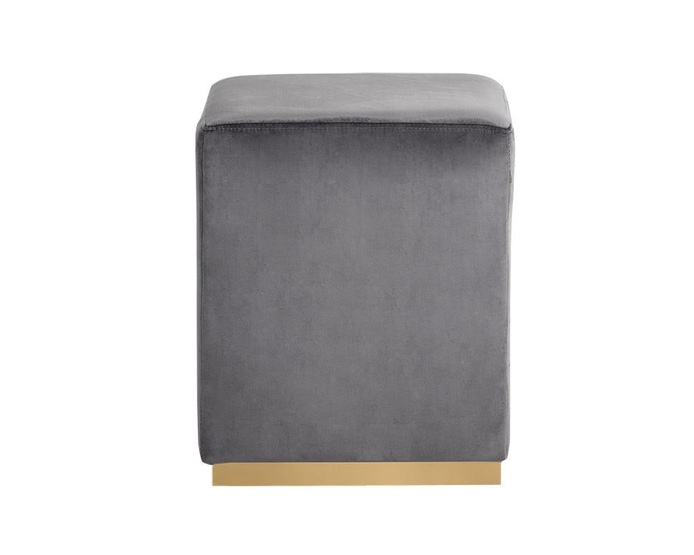 Cricket Ottoman - Grey