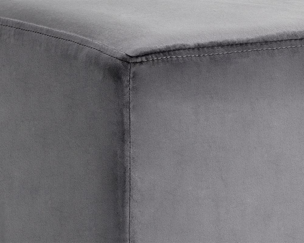 Cricket Ottoman - Grey