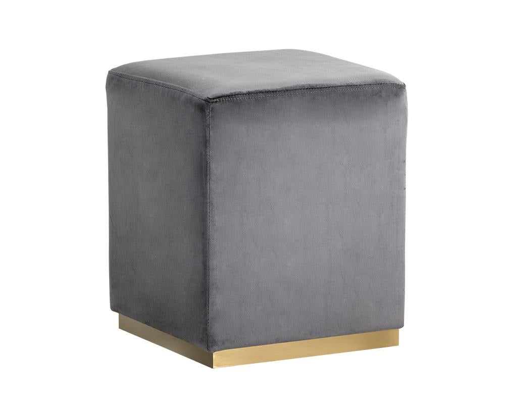 Cricket Ottoman - Grey