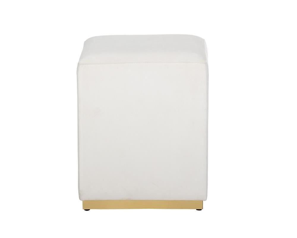 Cricket Ottoman - Cream