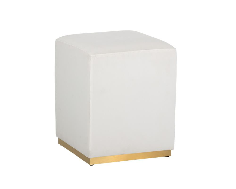 Cricket Ottoman - Cream