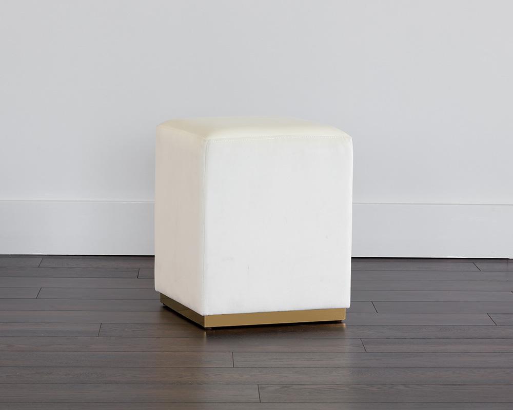 Cricket Ottoman - Cream