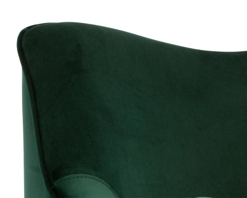 Bow Lounge Chair - Deep Green Sky