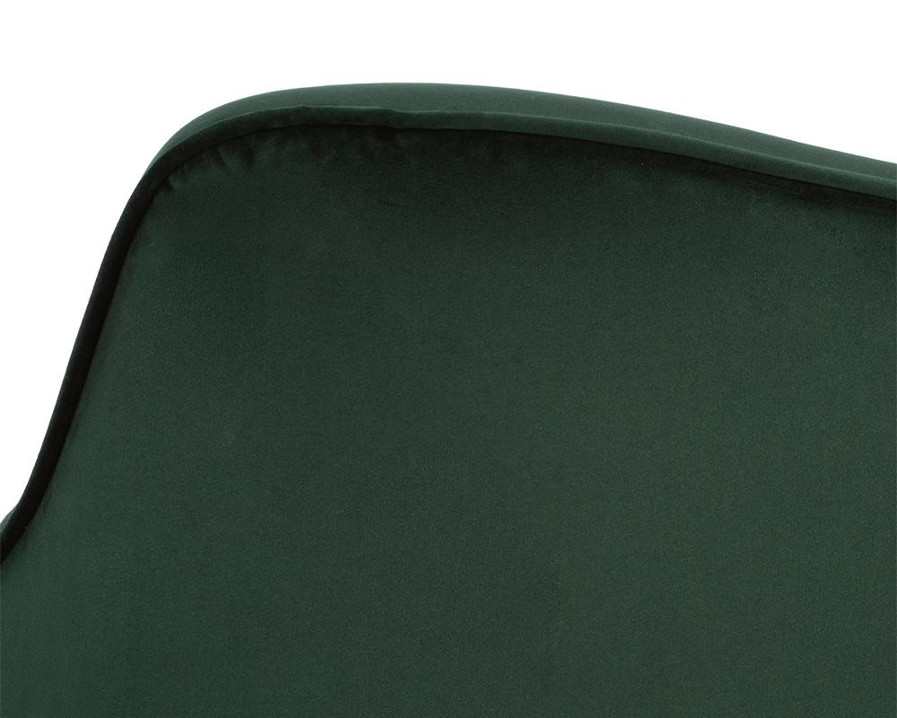 Bow Lounge Chair - Deep Green Sky