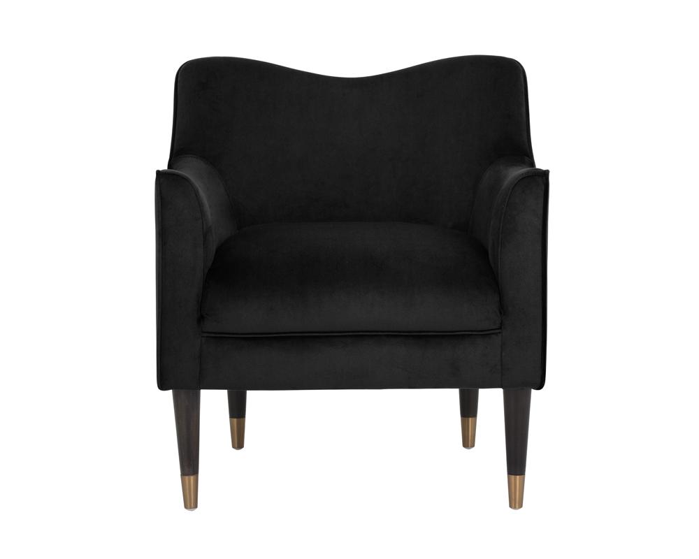 Bow Lounge Chair - Black Sky