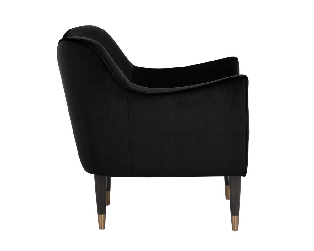 Bow Lounge Chair - Black Sky