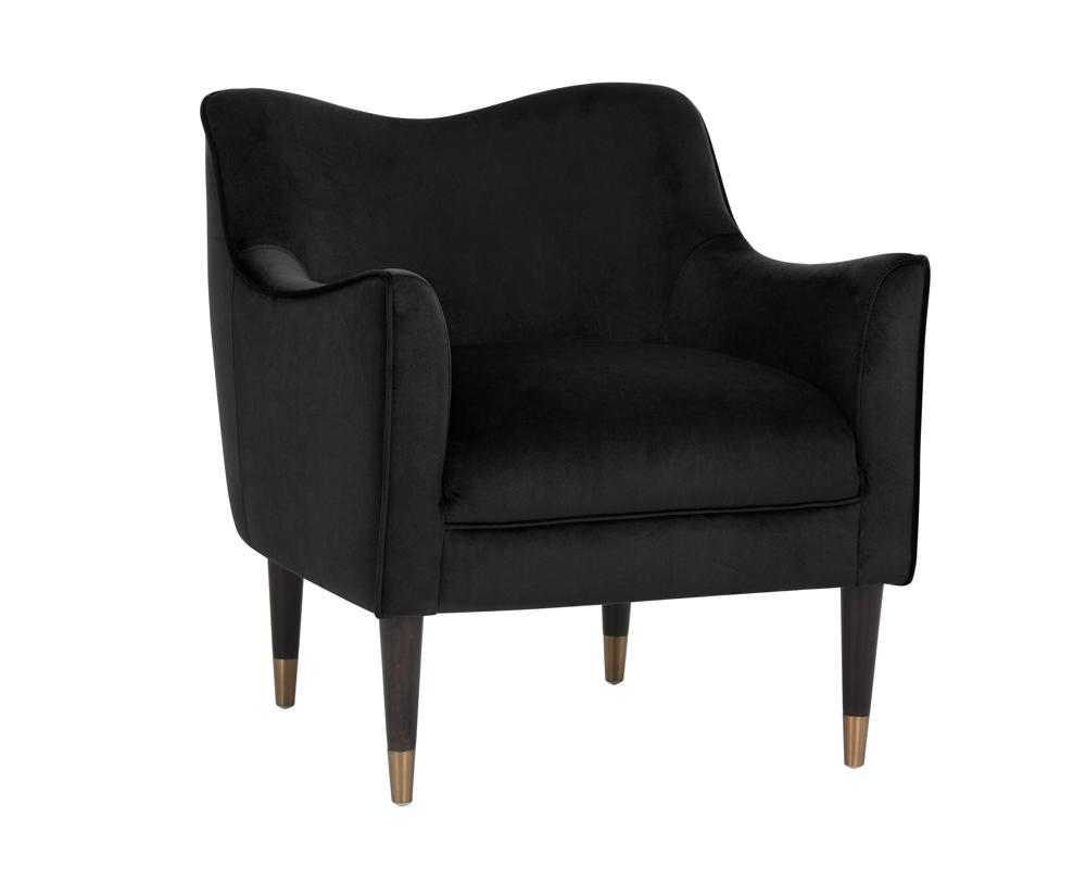 Bow Lounge Chair - Black Sky