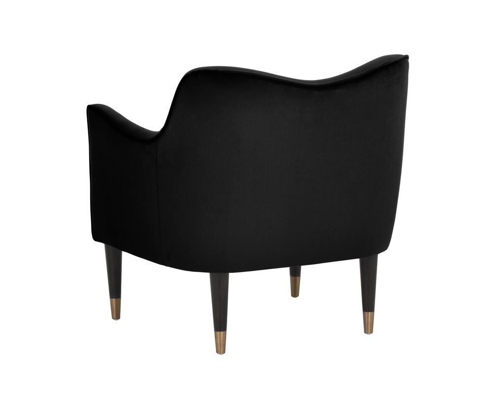 Bow Lounge Chair - Black Sky