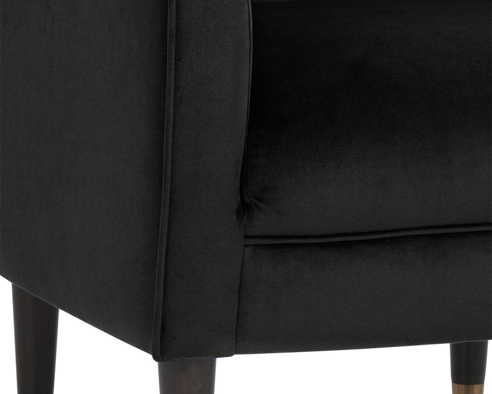 Bow Lounge Chair - Black Sky