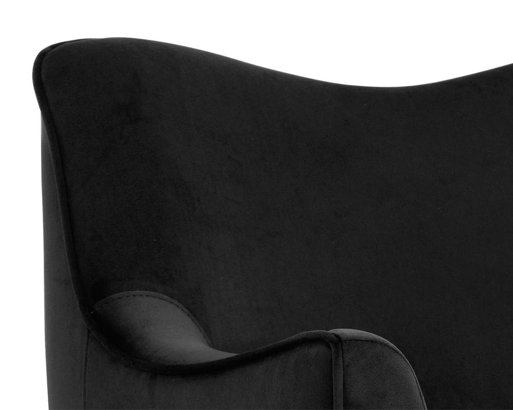 Bow Lounge Chair - Black Sky