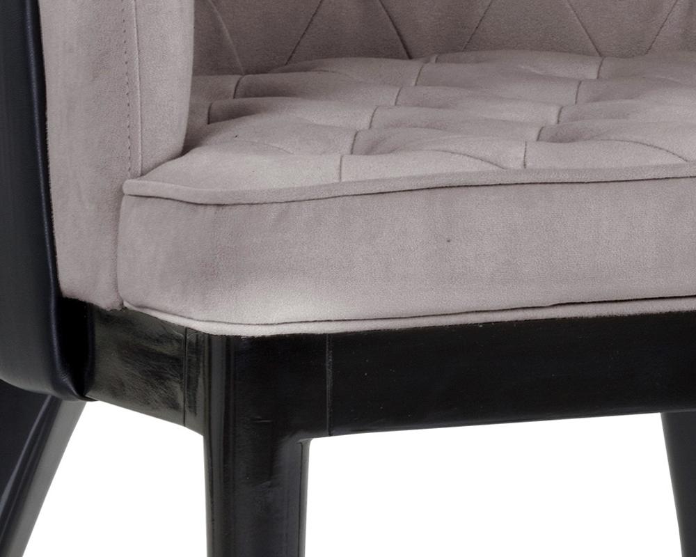 Gia Dining Armchair - Antonio Cameo / Black