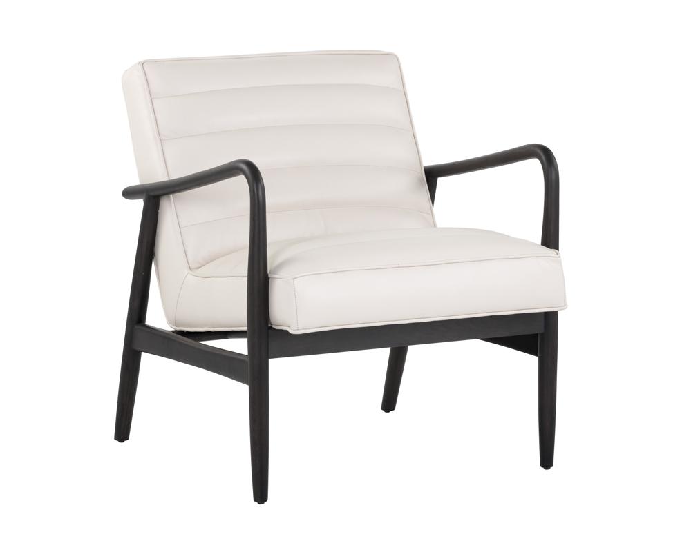 Lyric Lounge Chair - Vintage Vanilla Leather