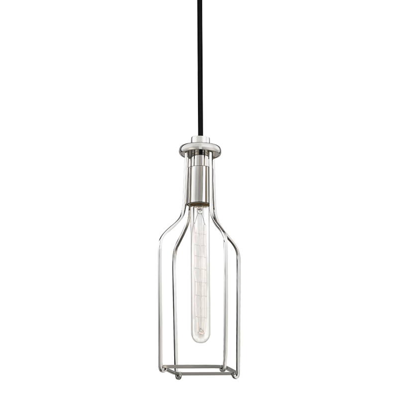 Colebrook Pendant 4" - Polished Nickel