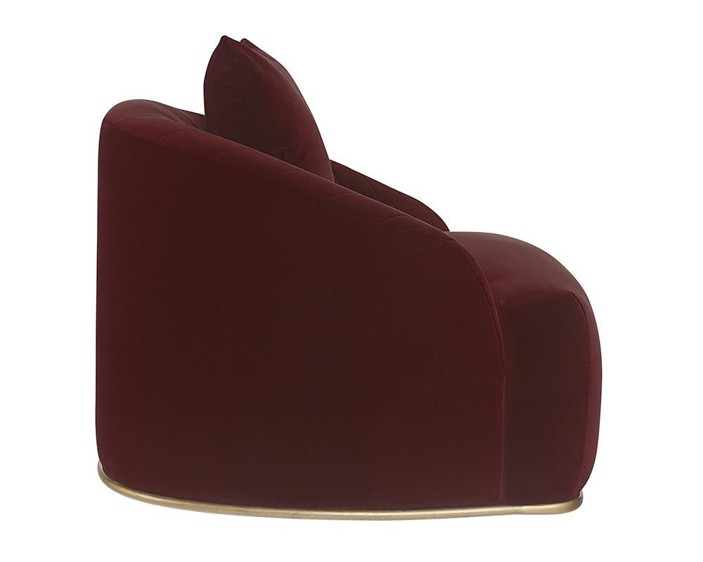 Astrid Armchair - Merlot