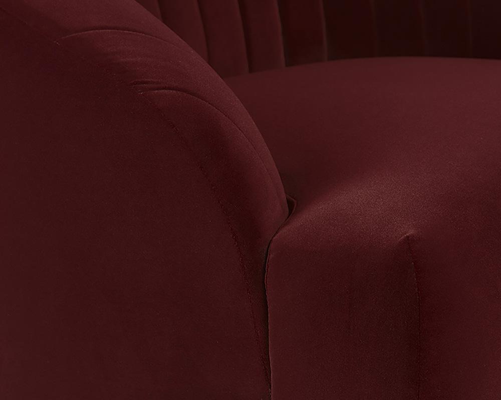 Astrid Armchair - Merlot