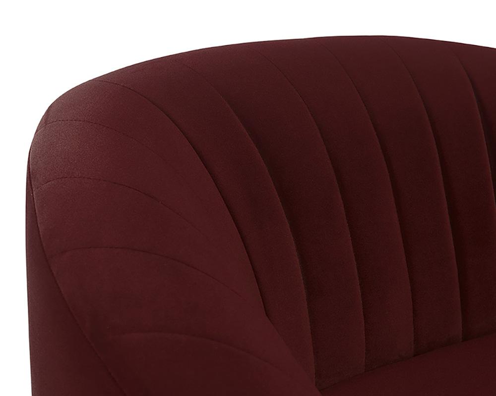 Astrid Armchair - Merlot