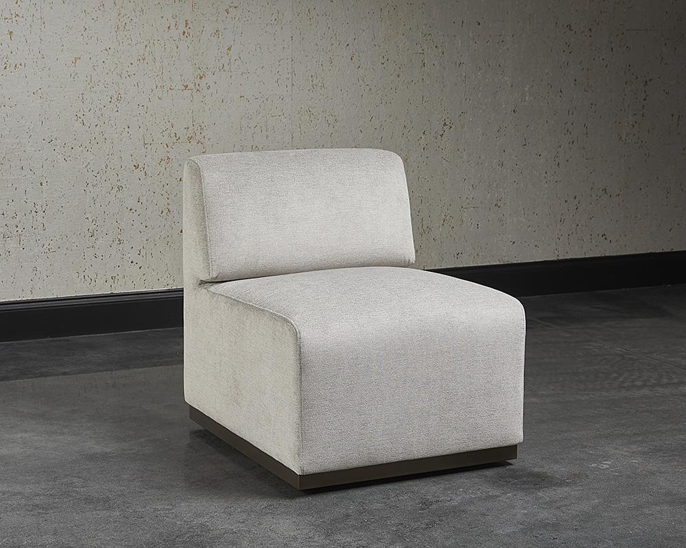 Leanna Swivel Lounge Chair - Polo Club Stone