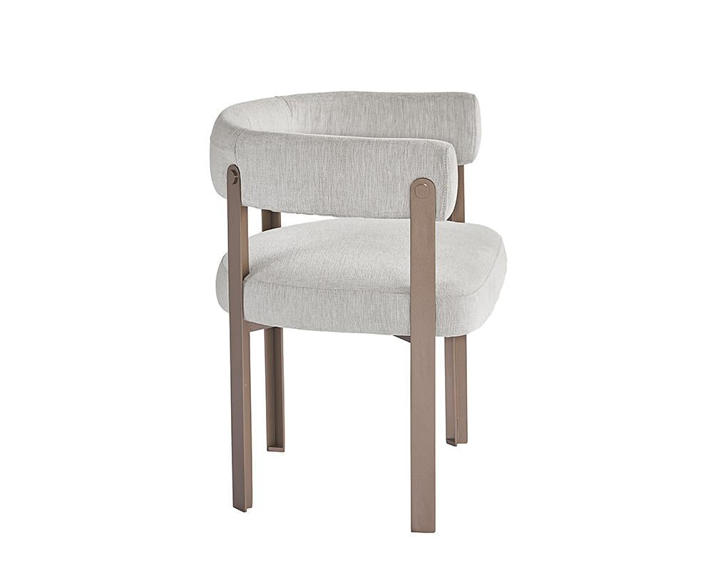 Sheila Dining Armchair - Hemingway Marble