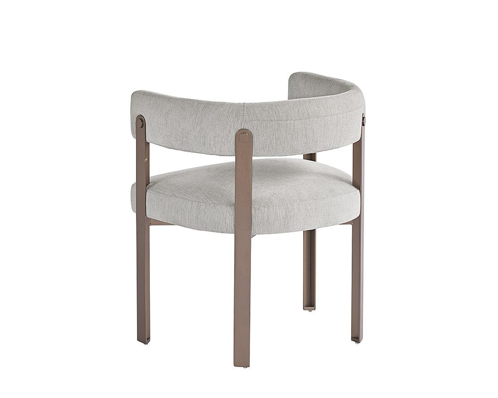 Sheila Dining Armchair - Hemingway Marble