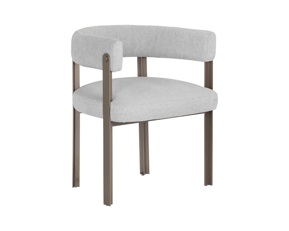 Sheila Dining Armchair - Hemingway Marble