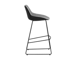 Mccoy Barstool - November Grey / Nightfall Black