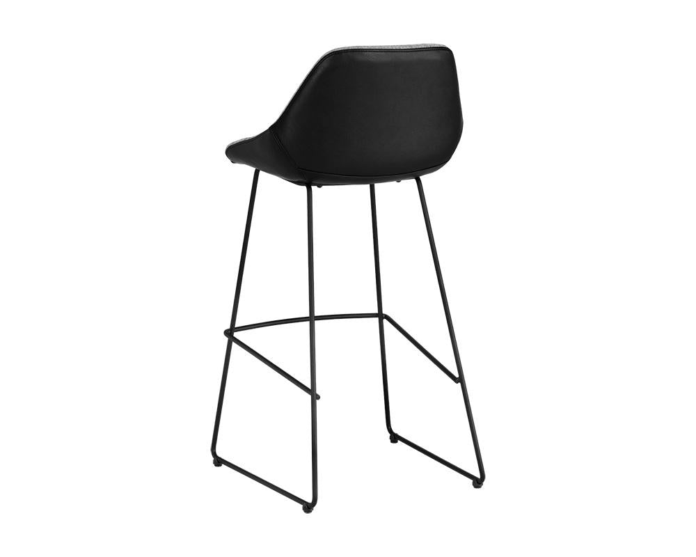 Mccoy Barstool - November Grey / Nightfall Black