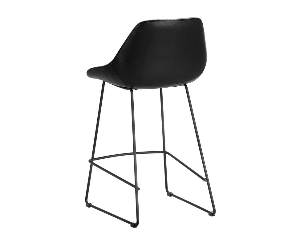 Mccoy Counter Stool - November Grey / Nightfall Black