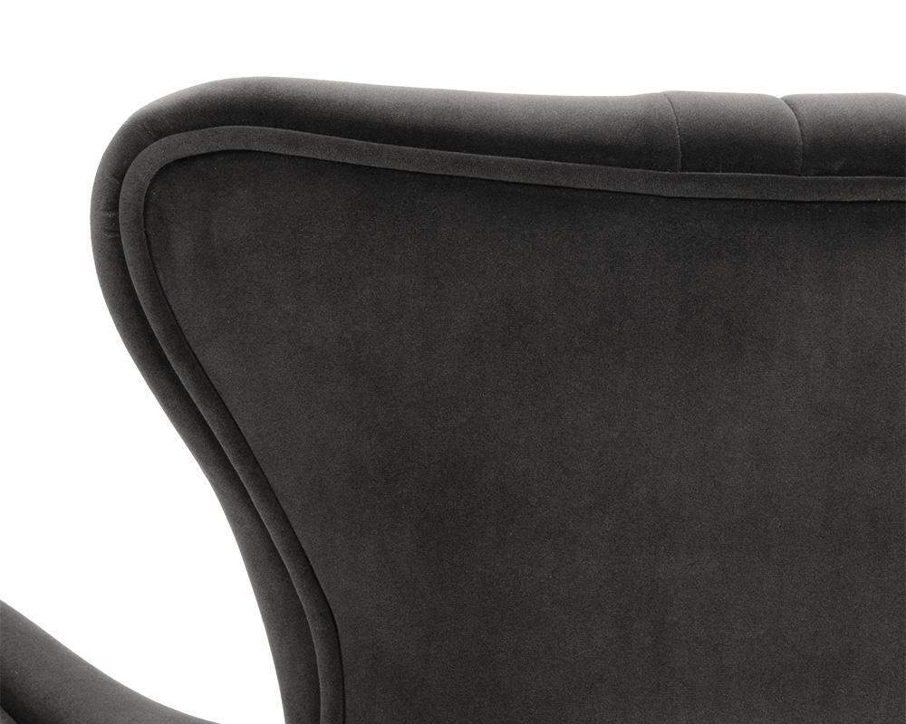 Hanna Lounge Chair - Leo Shale Grey