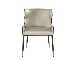 Gianni Dining Chair - Dillon Stratus / Dillon Black