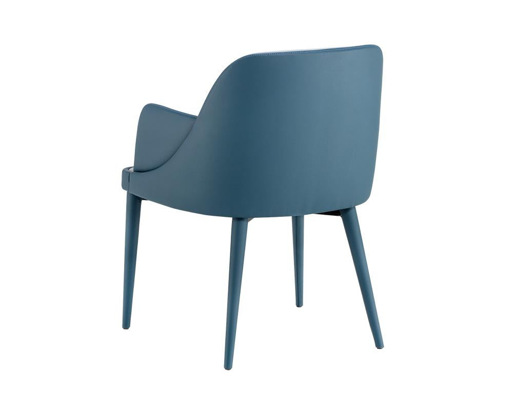 Hagan Dining Armchair - Dillon Steel / Dillon Williamsburg