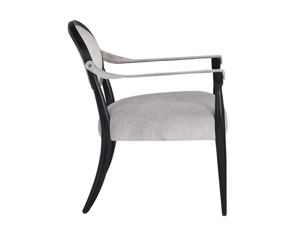 Vanleet Lounge Chair - Polo Club Stone